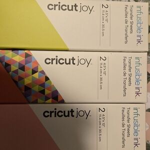Cricut Joy Infusible Ink Transfer Sheets - Yellow, Pink, Multicolor
